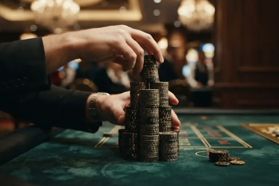 online casino med poker